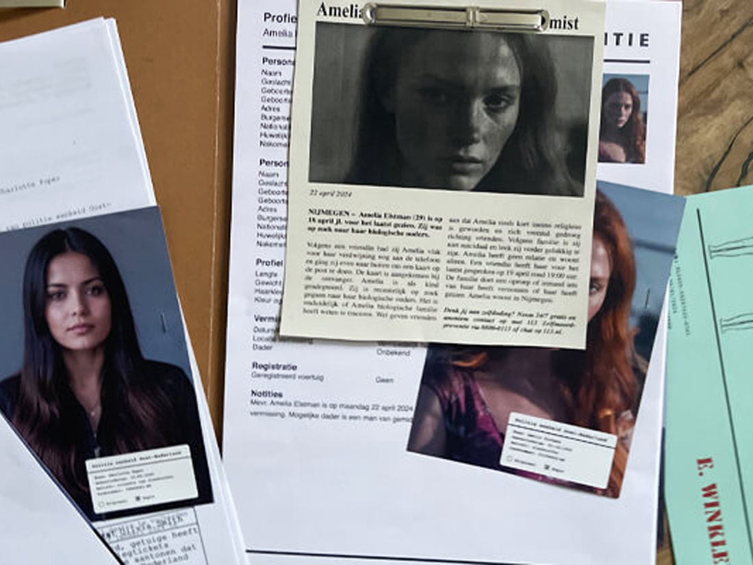 Dossiermateriaal van moordspel Like Father Like Son